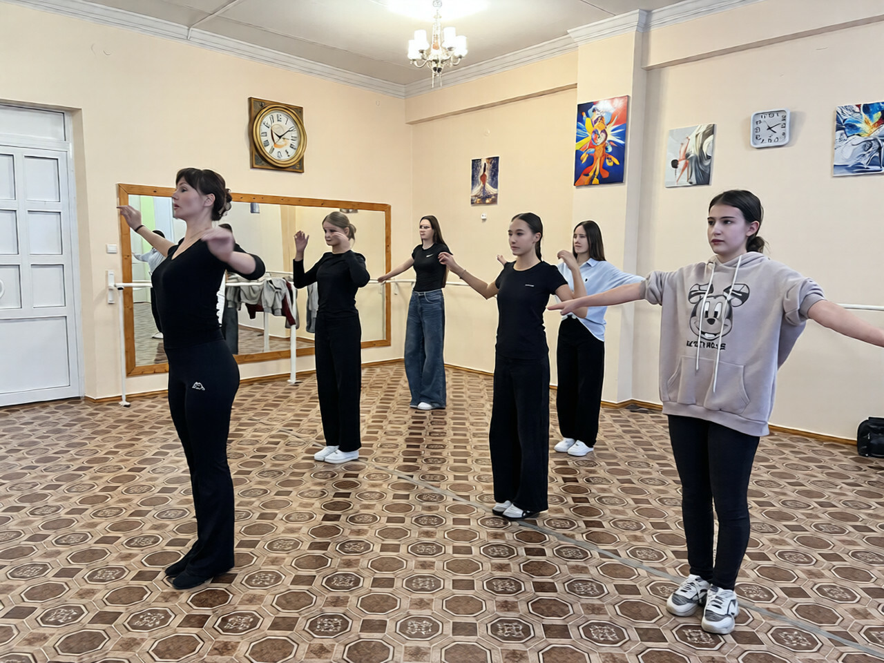 Мастер-класс по бальным танцам для школьников в Белебеевском районе