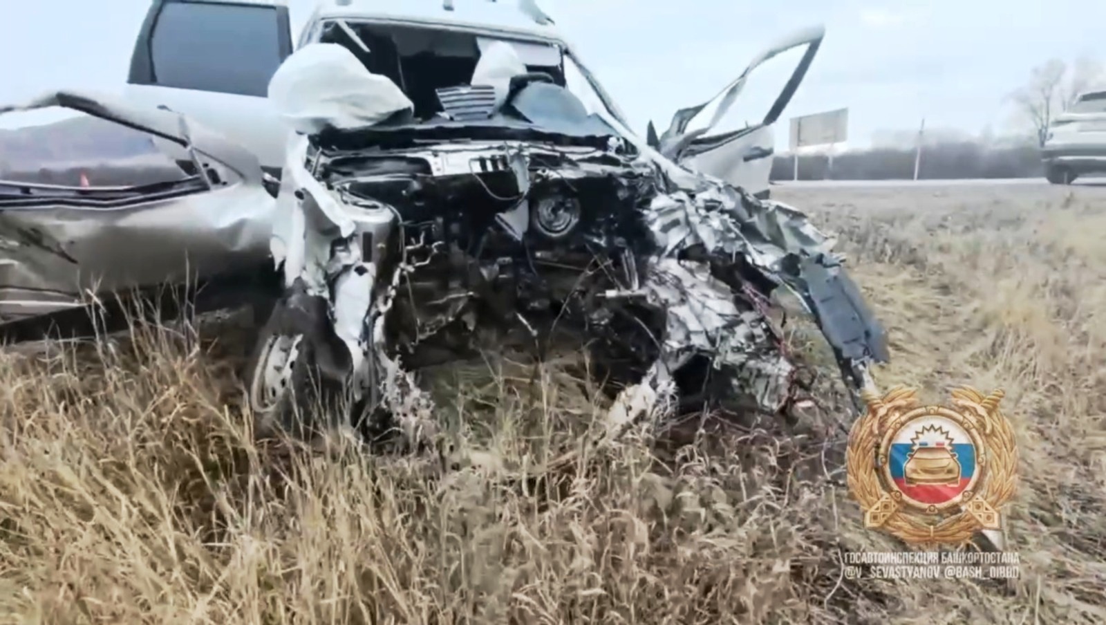 В Башкирии при любом столкновении «Лады Гранта» с фурой погиб человек