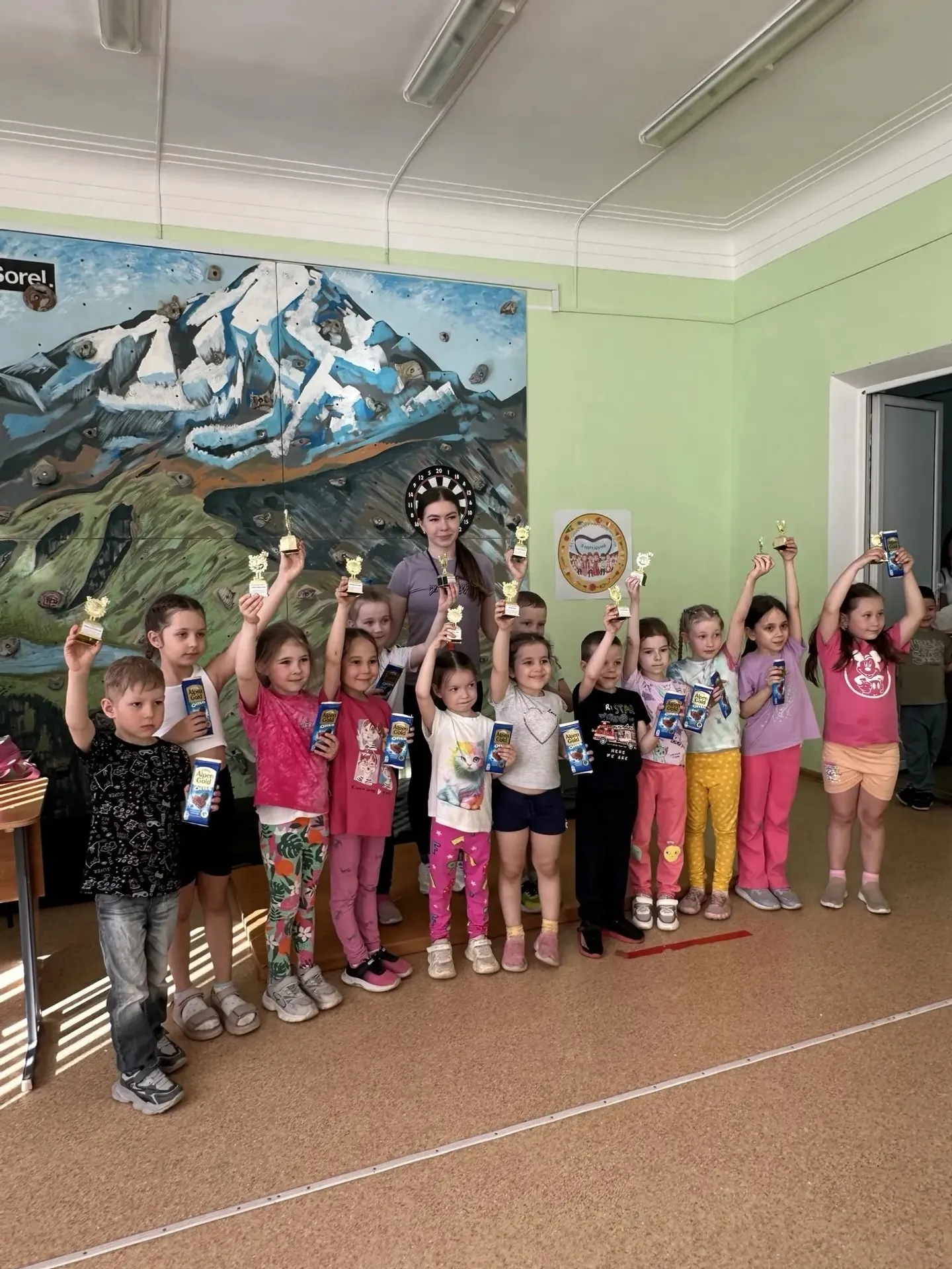 «Детский фитнес» в поиске сокровищ