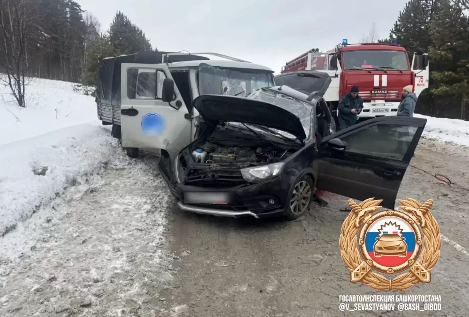 В Башкирии в ДТП один человек погиб, еще двое оказались в больнице