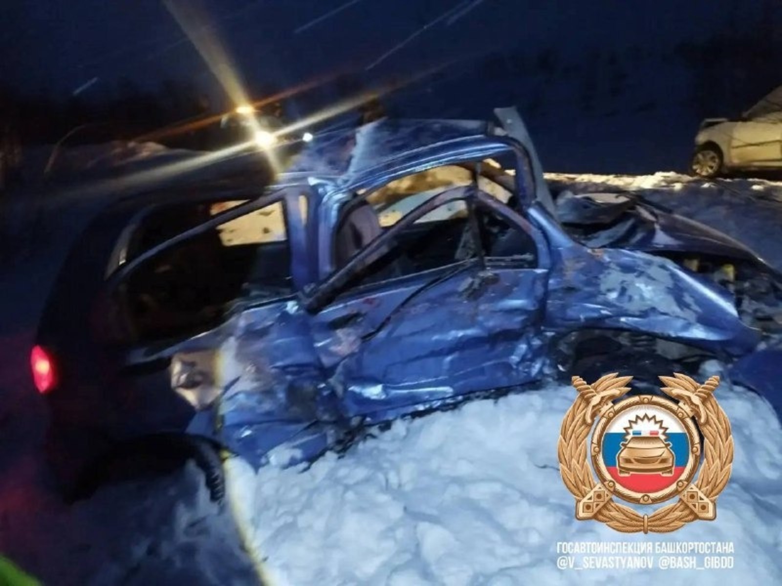 Двухлетний ребёнок погиб, трое детей пострадали в жутком ДТП в Башкирии