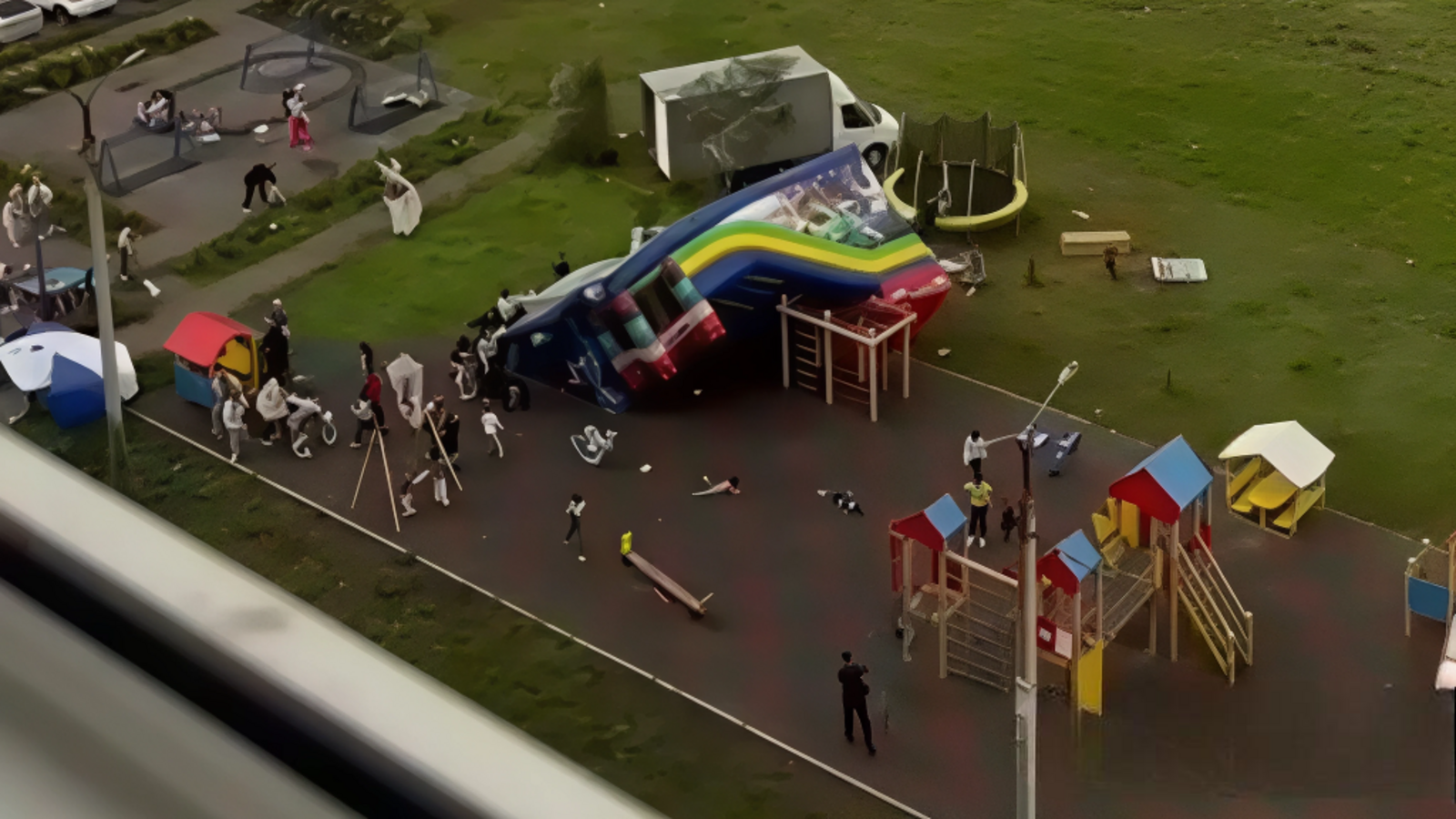 Незаконная установка аттракциона привела к трагедии