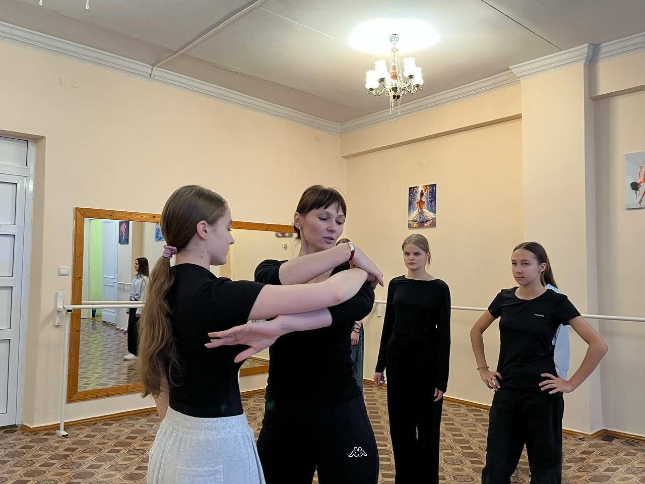 Мастер-класс по бальным танцам для школьников в Белебеевском районе