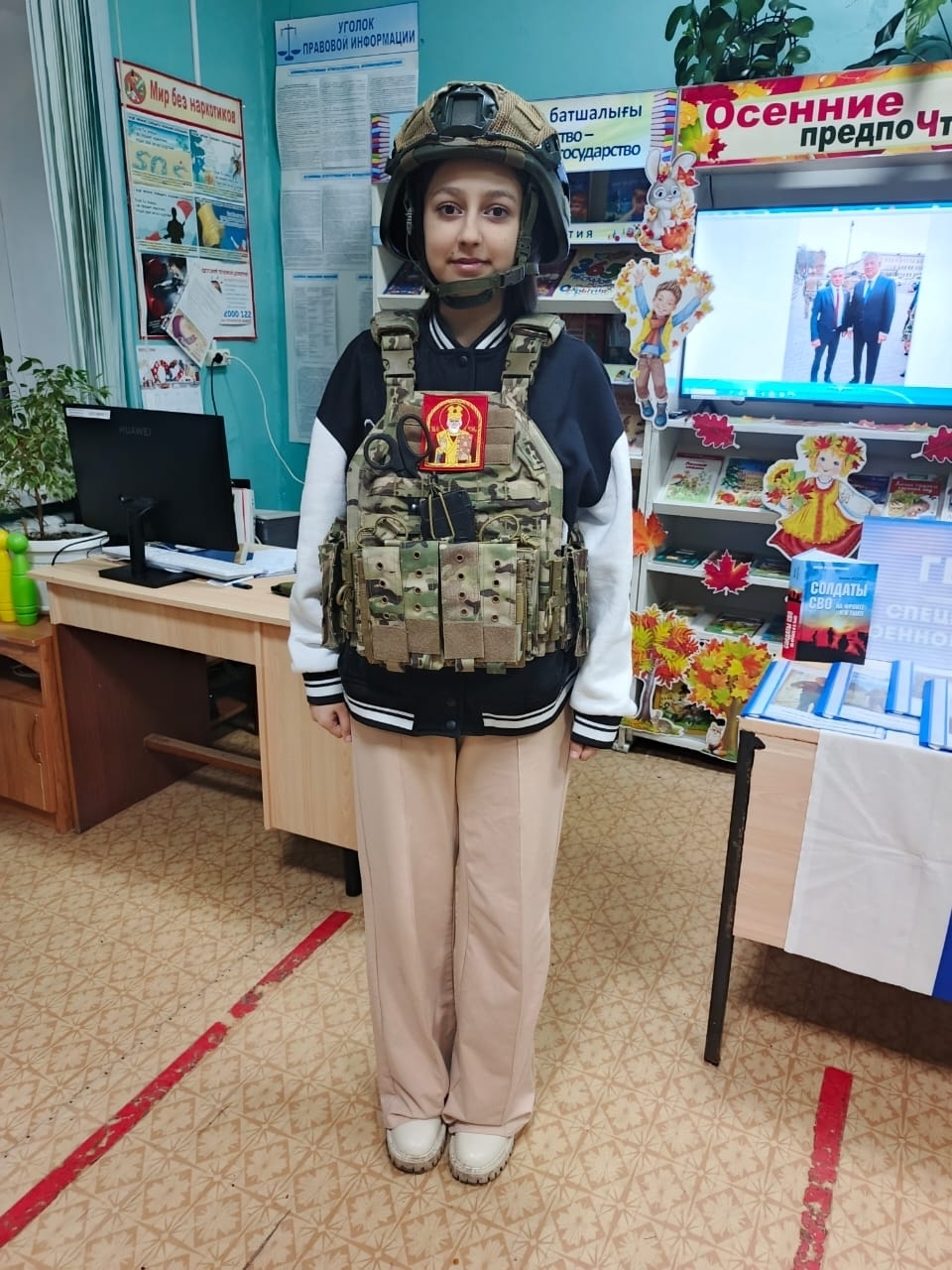 Ветеран СВО Александр Нестеренко встретился со школьниками