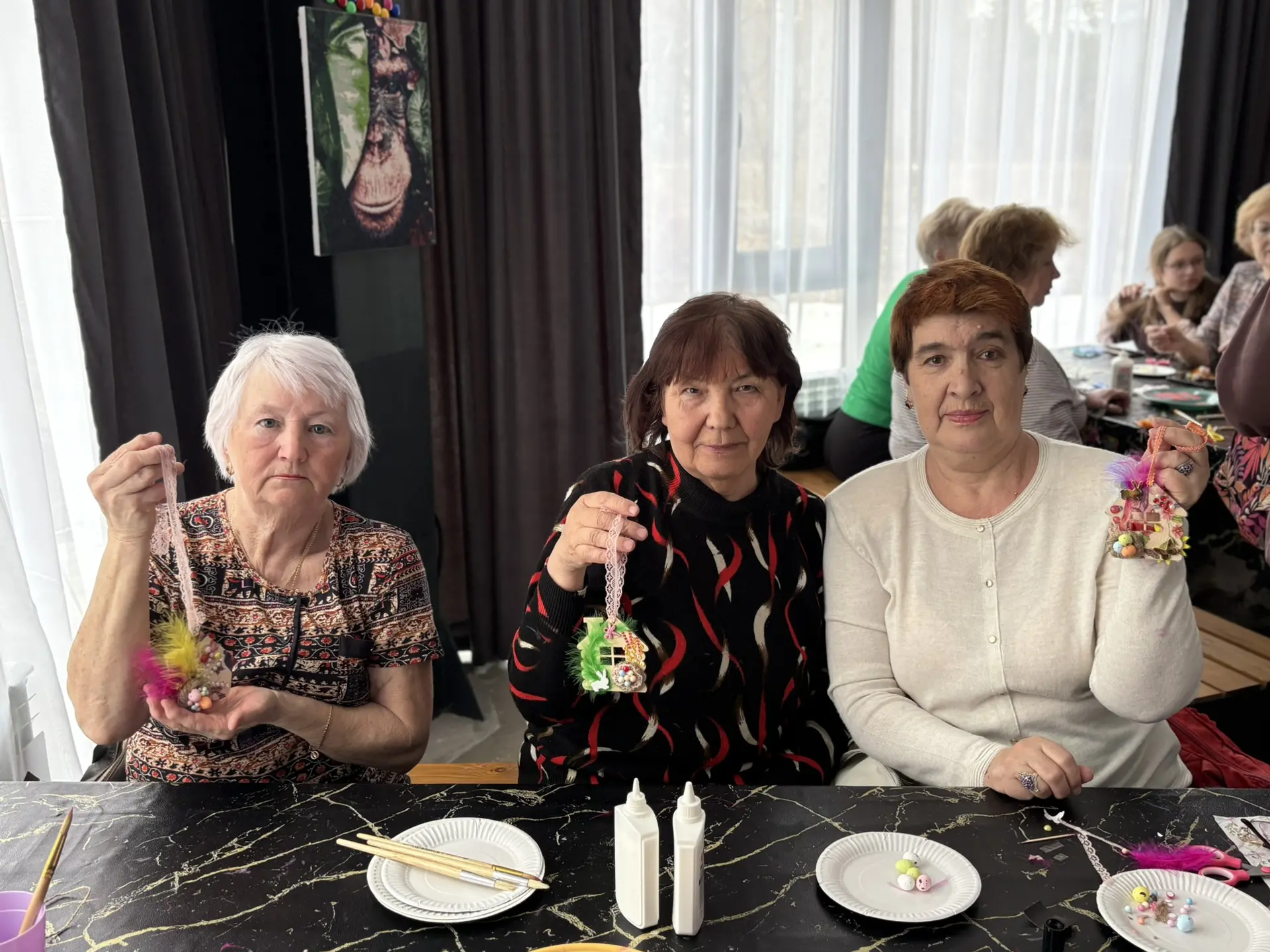 В Белебее для старшего поколения прошел мастер-класс «Пасхальный сувенир»