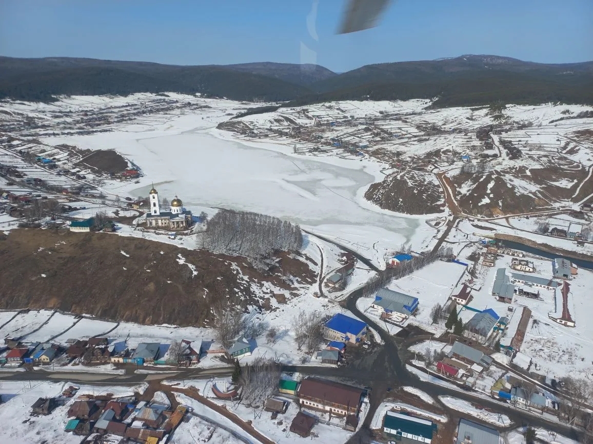 Состояние рек Башкирии с высоты птичьего полета