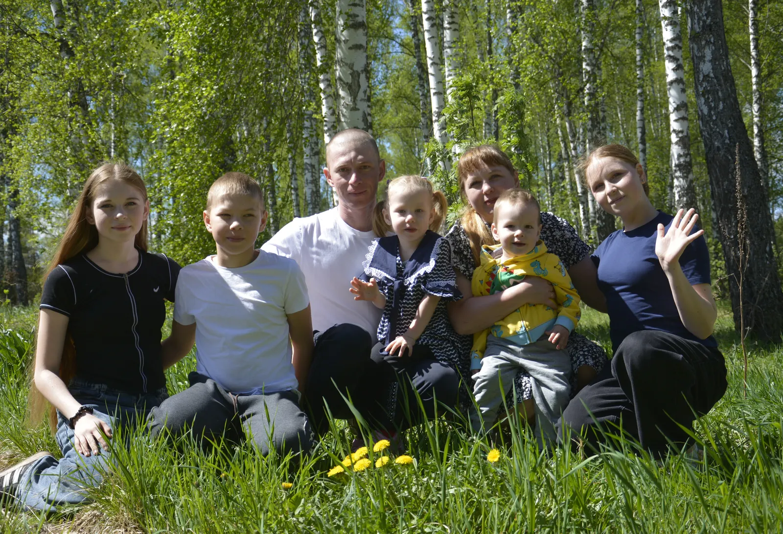 Много Я – многодетная семьЯ. Уважают родной язык и ценят трад