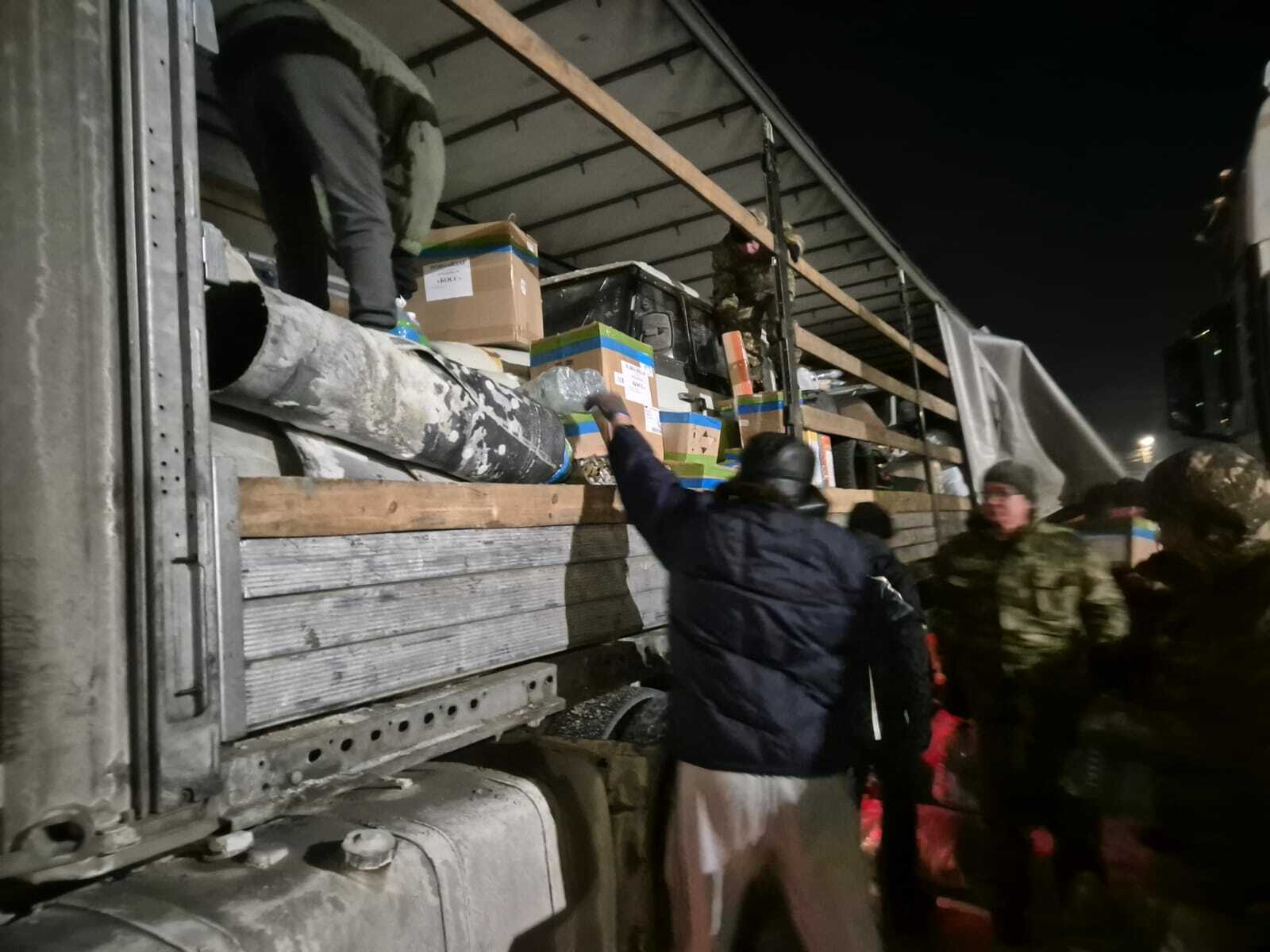 Центр помощи п. Приютово отправил гуманитарный груз СВОим