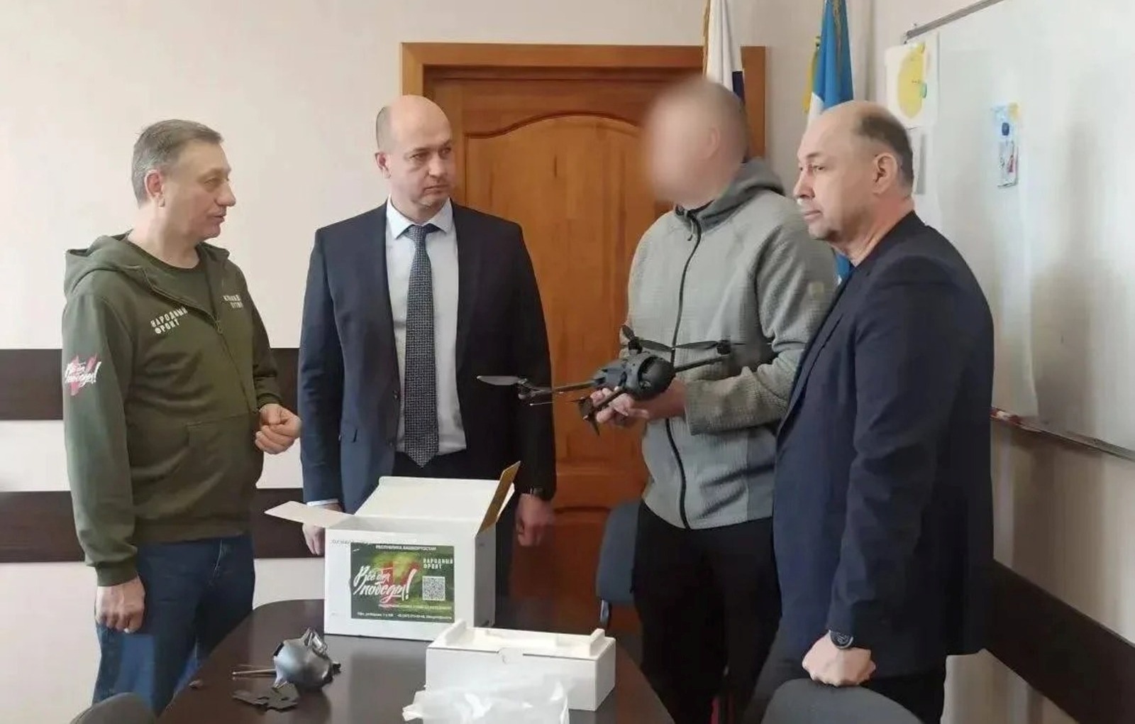 Журналисты Башкирии передали товарищу на фронт БПЛА