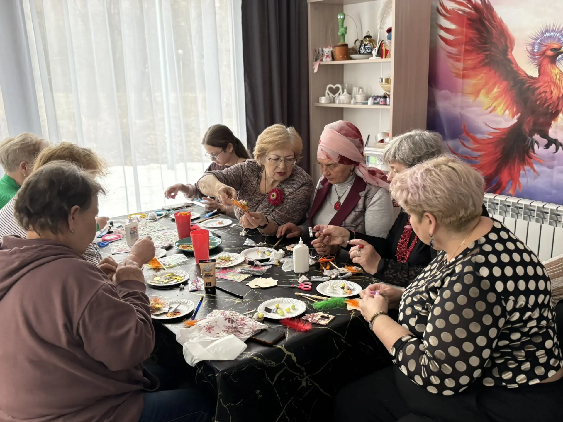 В Белебее для старшего поколения прошел мастер-класс «Пасхальный сувенир»