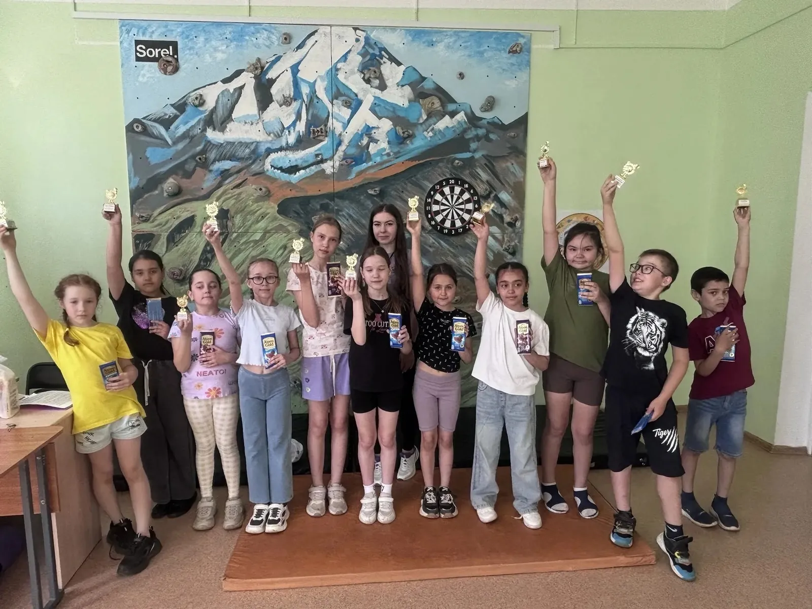 «Детский фитнес» в поиске сокровищ