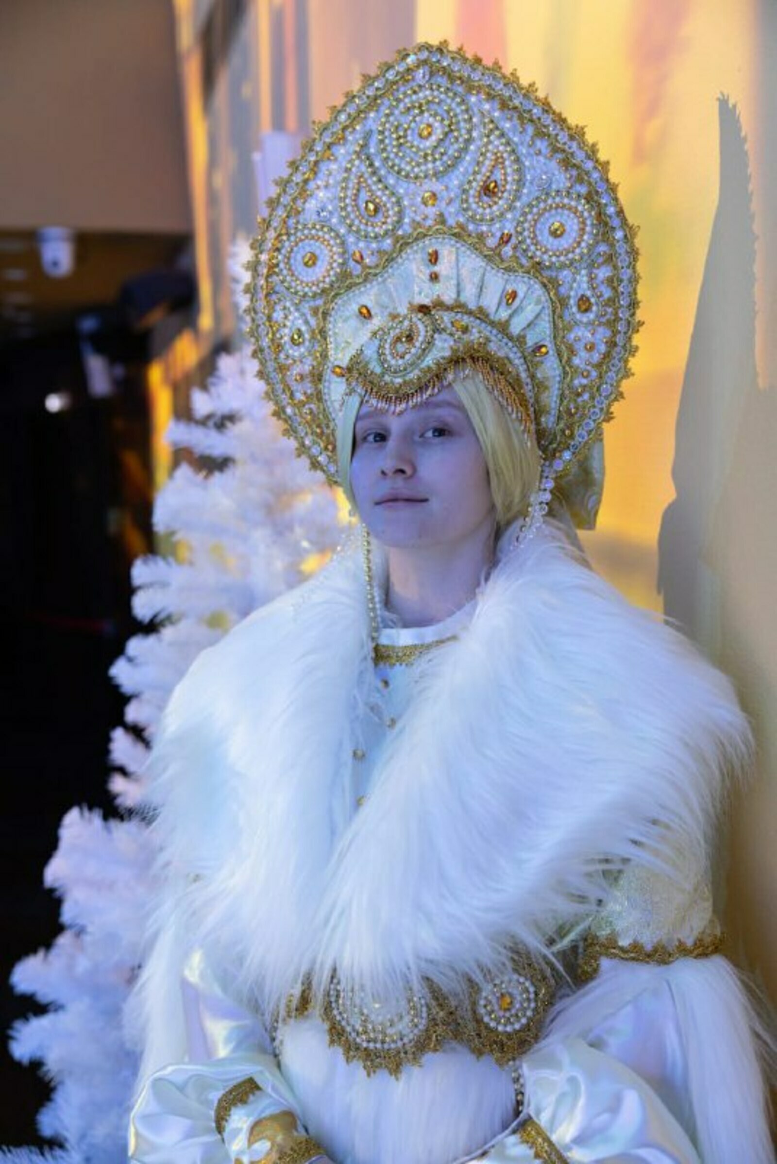 Участница коллектива «Лики» исполнила свою мечту, сыграв Снегурочку