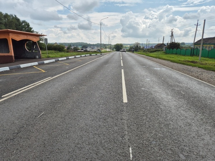 В Белебеевском районе Башкирии обновили 1,5 км дороги в рамках нацпроекта