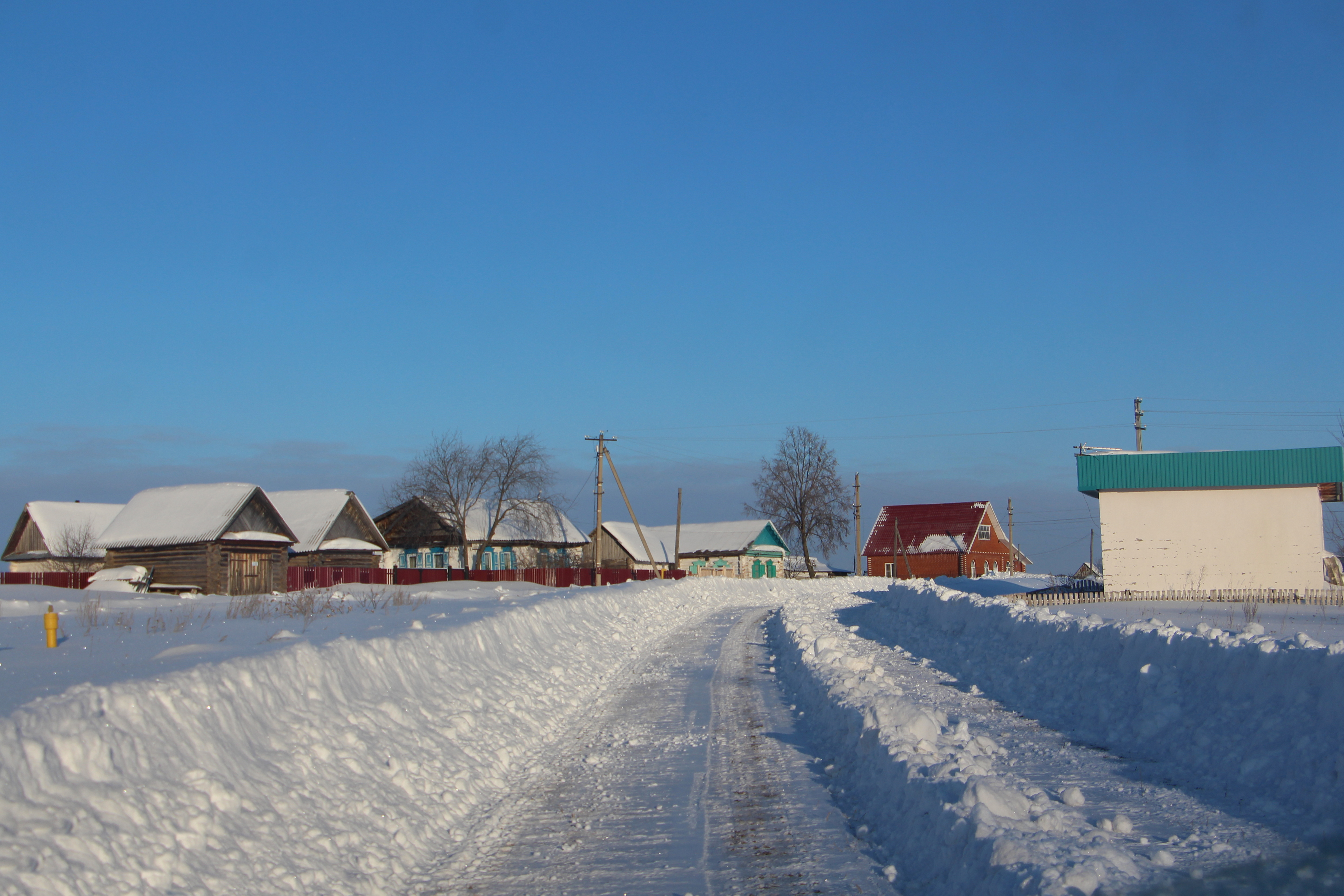 «Живём как на курорте!», или Репортаж из заснеженной Ключёвки