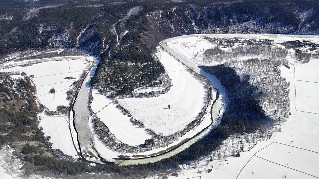 Состояние рек Башкирии с высоты птичьего полета