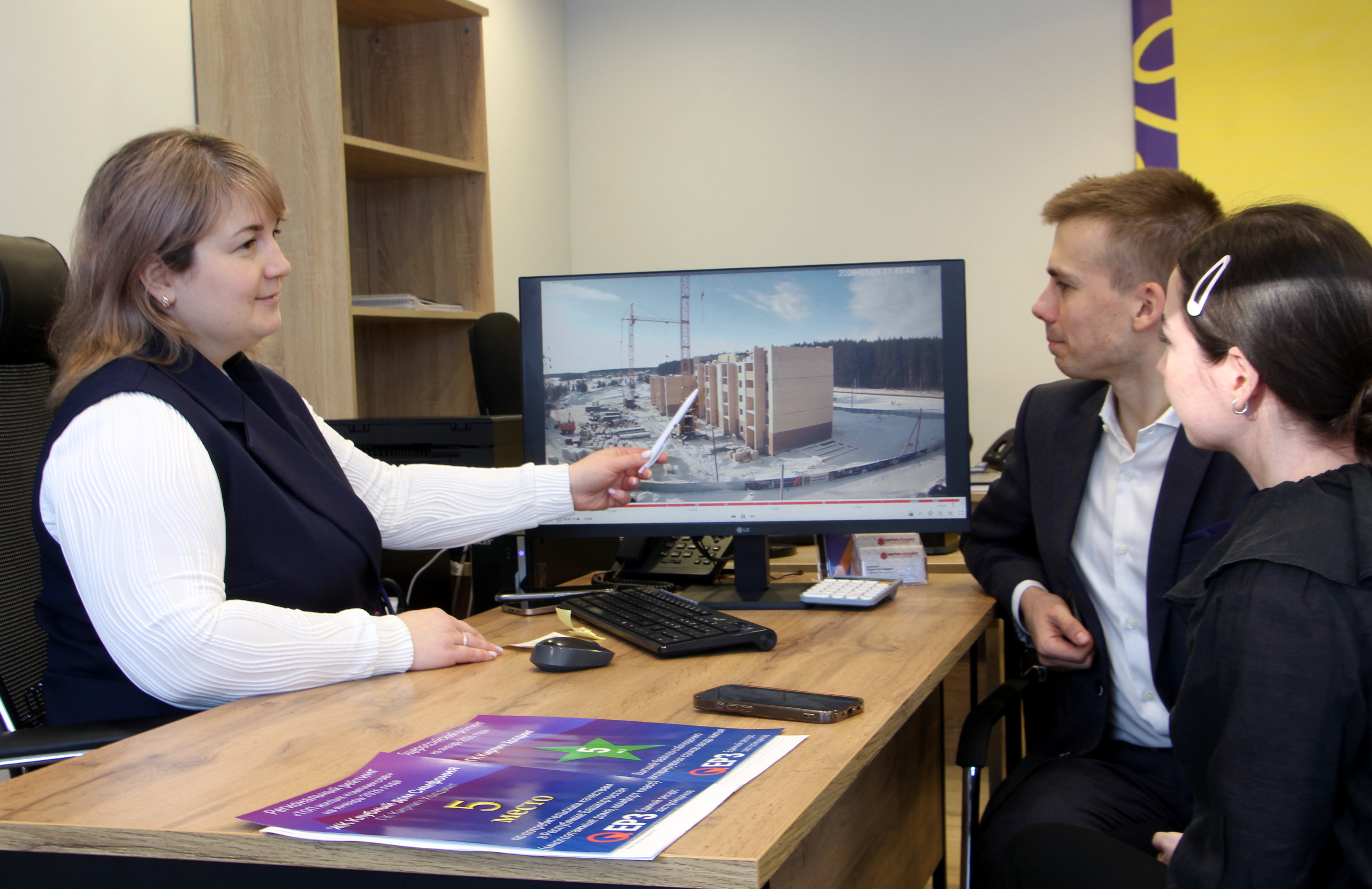 Дом растет на глазах