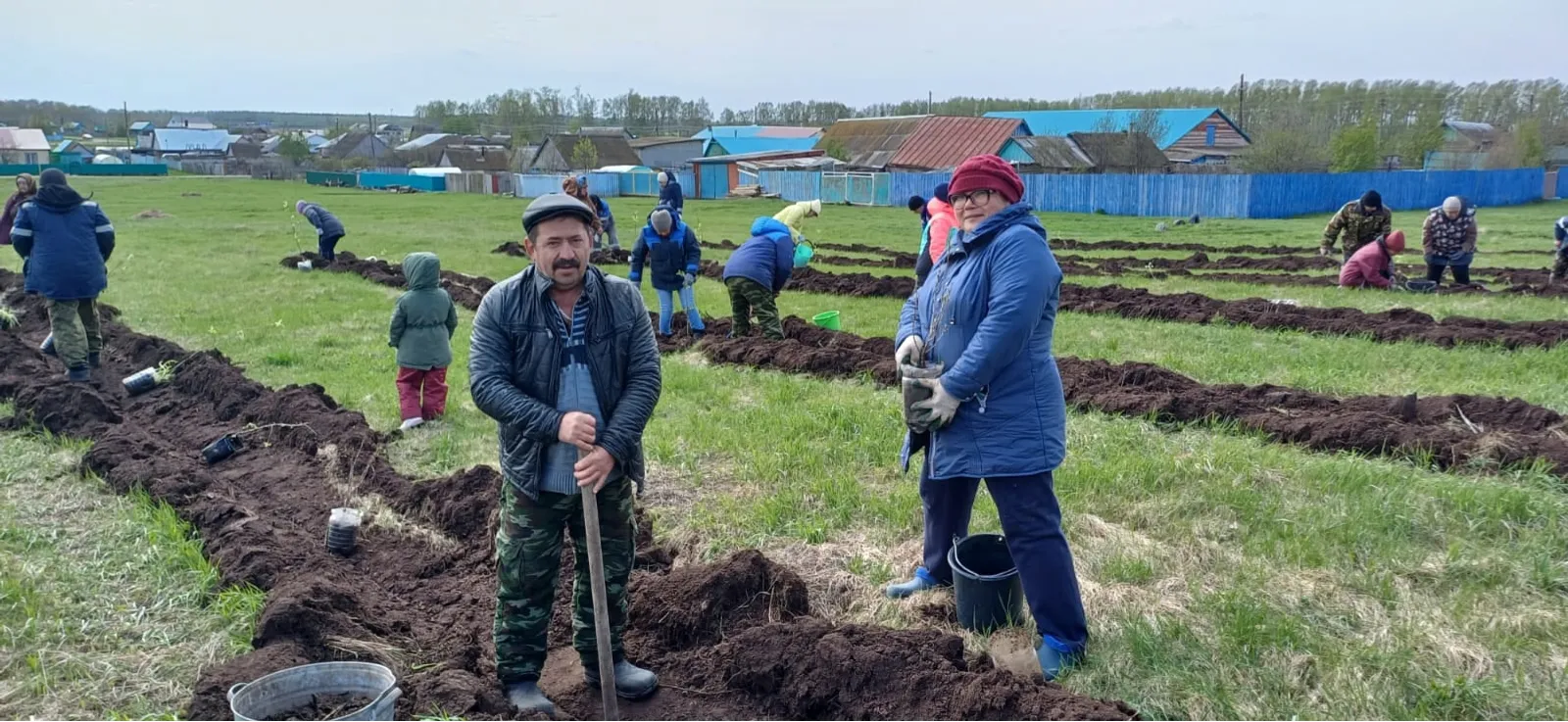 В Башкирии заложили фруктовый сад к 80-летию Победы