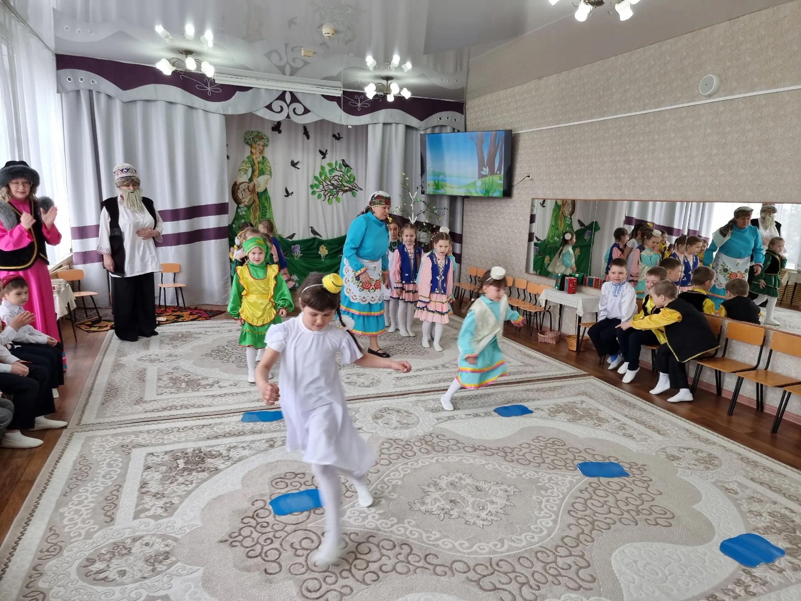 "Карга боткасы" в детском саду "Солнышко"