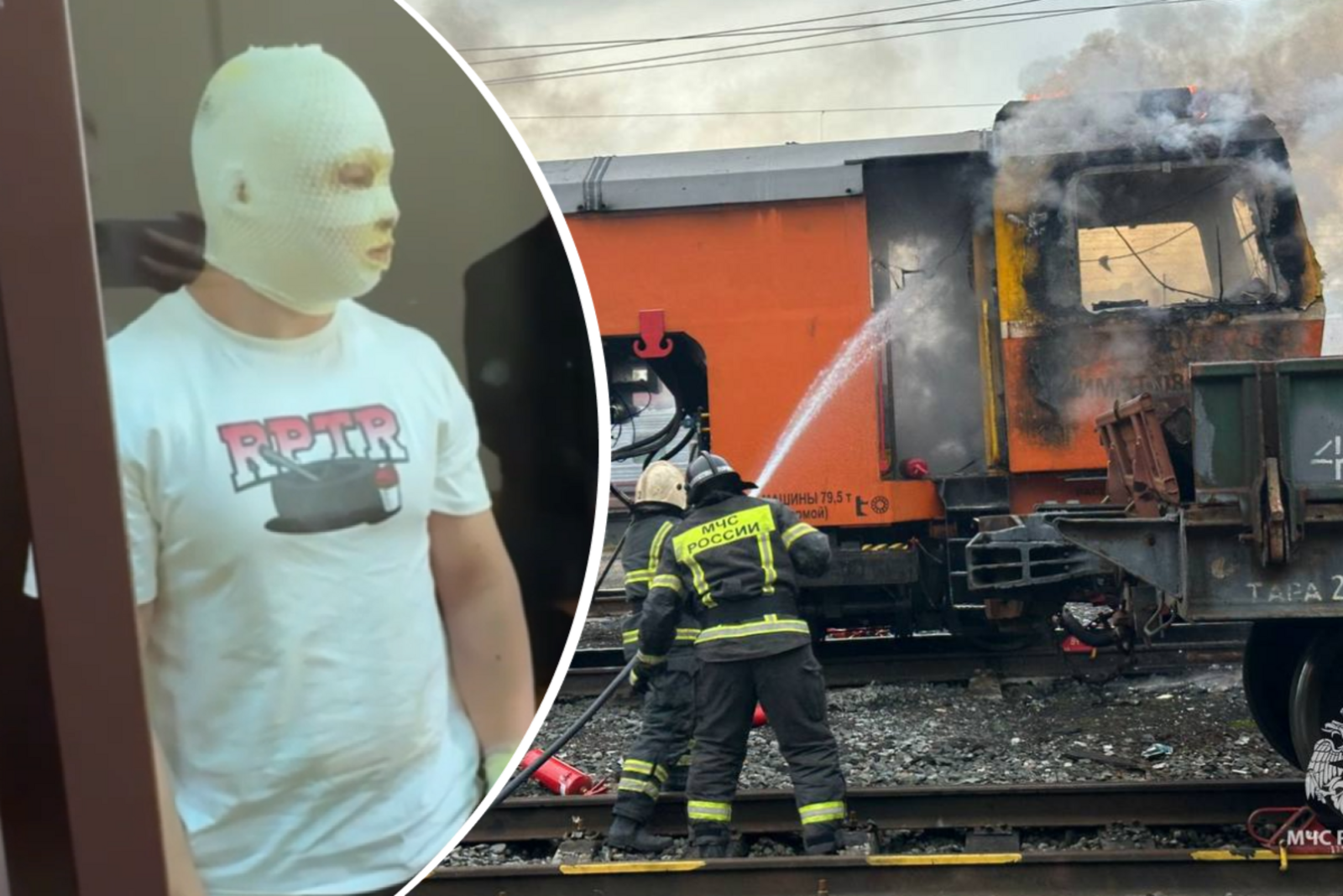 Житель Башкирии поджег локомотив в депо Самары