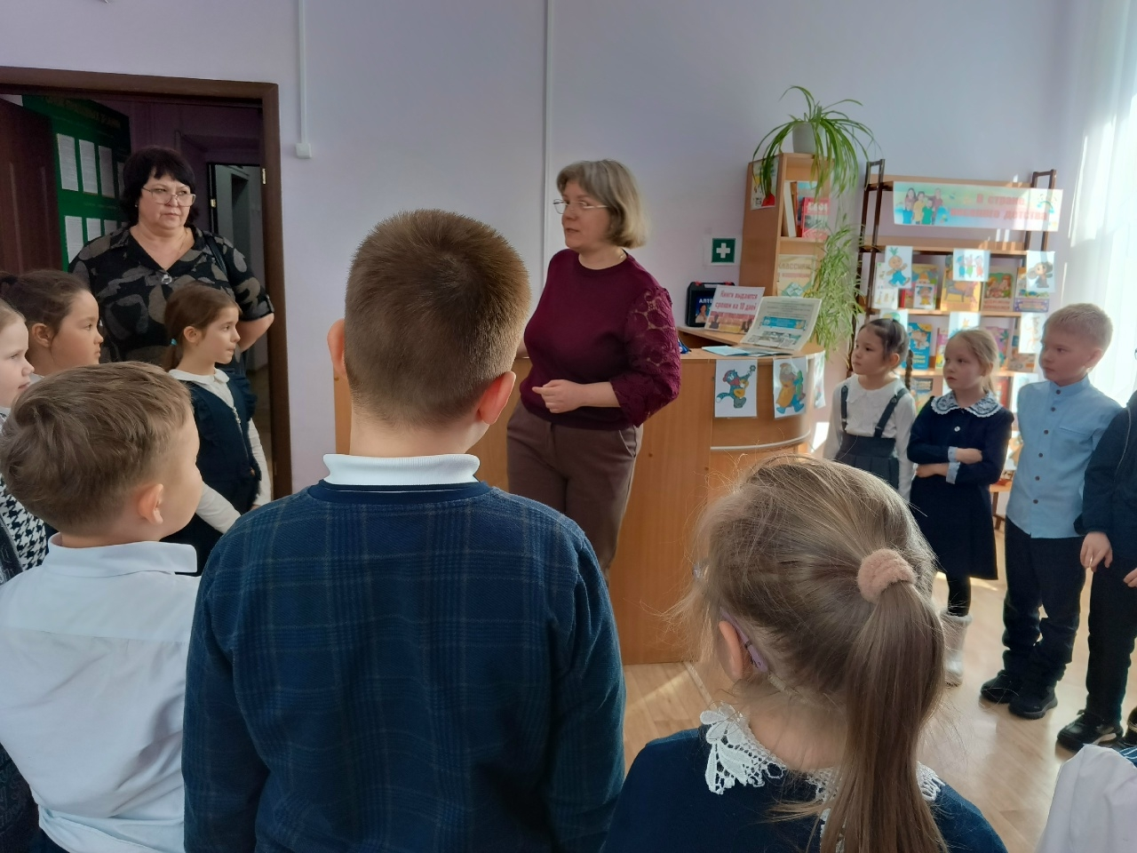 Экскурсия «БИБЛИОТЕКА + КНИГА + ДЕТИ»