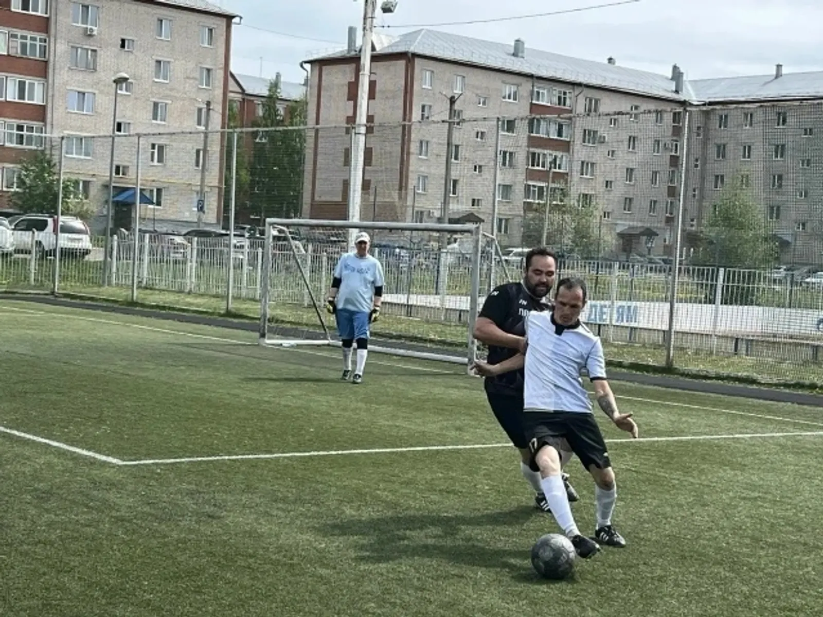 В Приютово прошёл турнир по футболу среди ветеранов