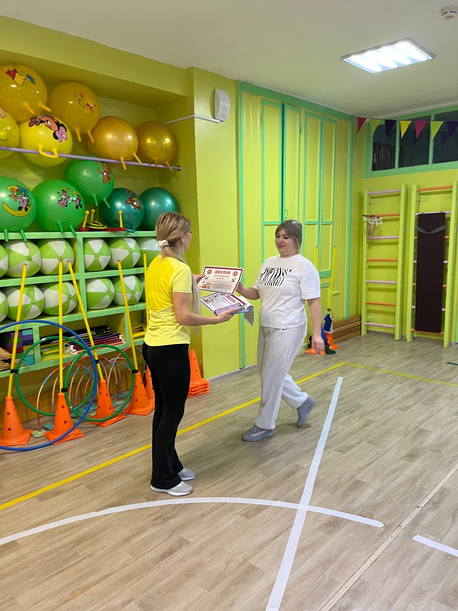 Отметили День матери в спорте