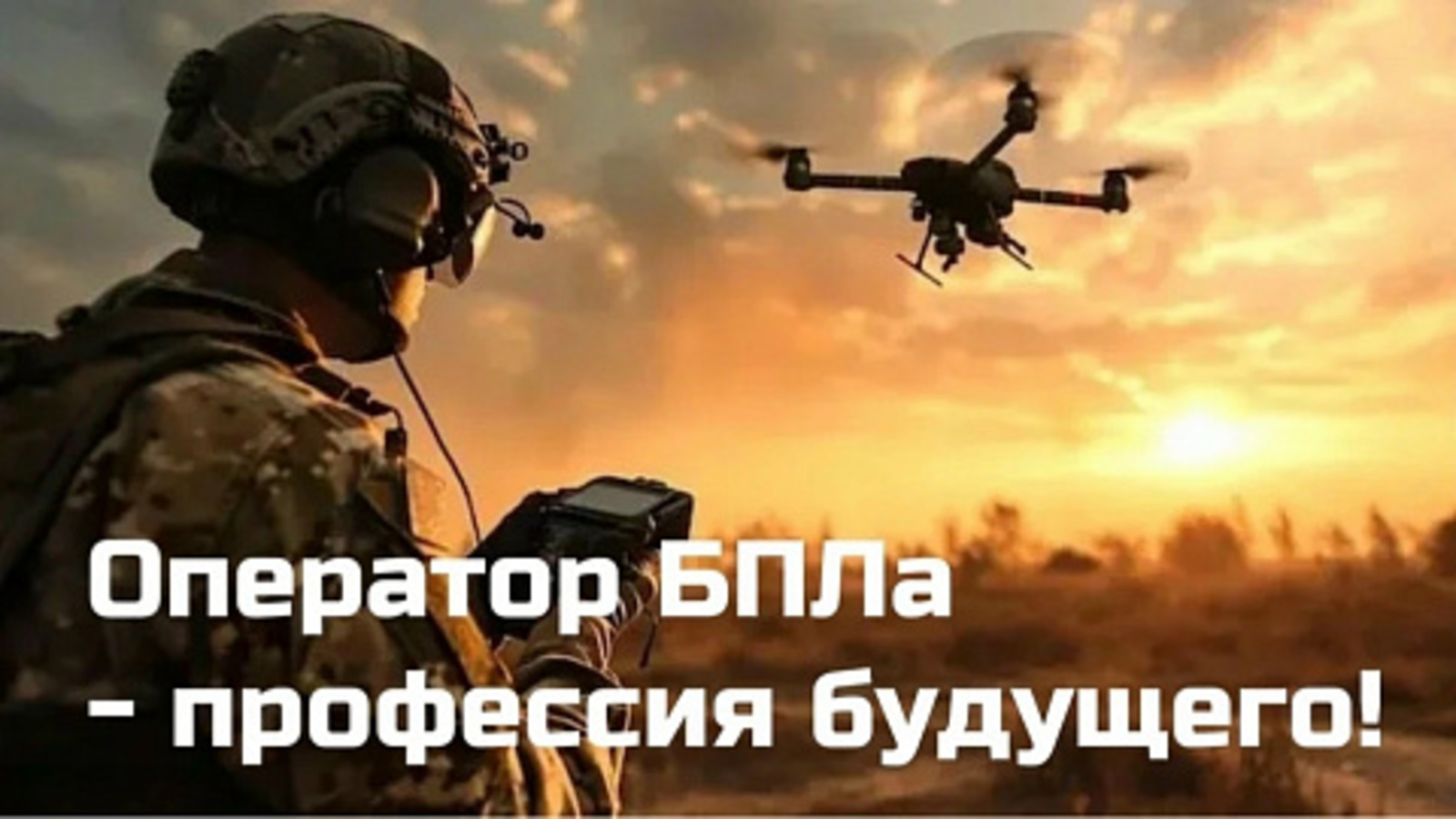 ️Оператор БПЛА – это не только военный, но и профессия будущего