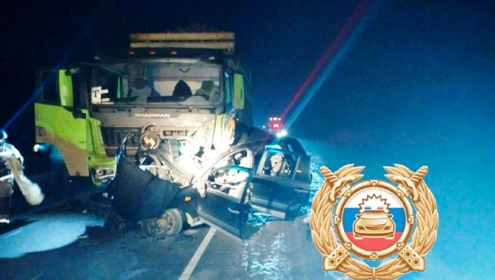 В Башкирии водитель «Форда» погиб под большегрузом