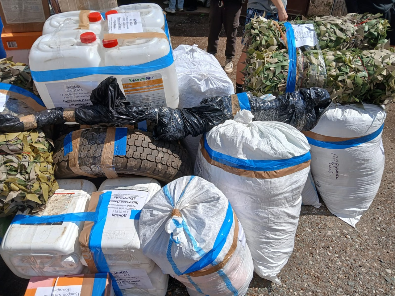 Из Белебея в зону СВО отправлен очередной гуманитарный конвой