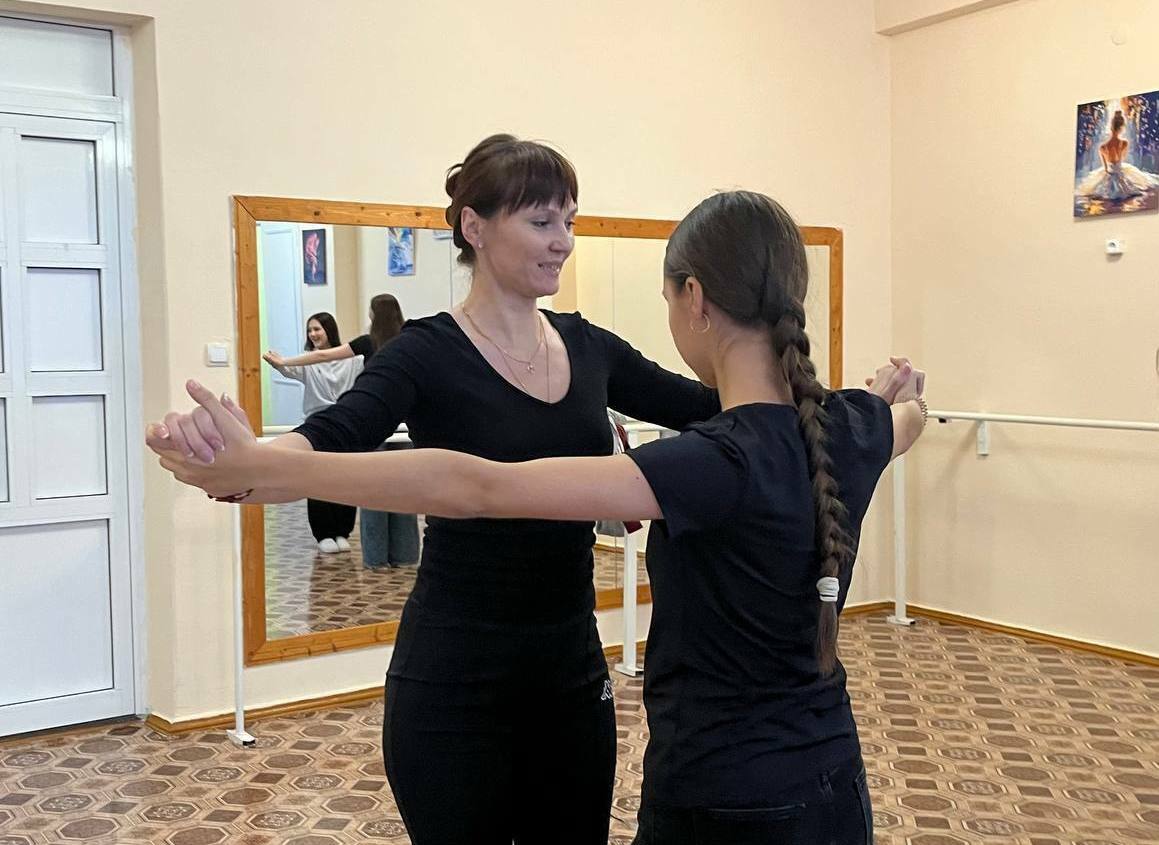 Мастер-класс по бальным танцам для школьников в Белебеевском районе