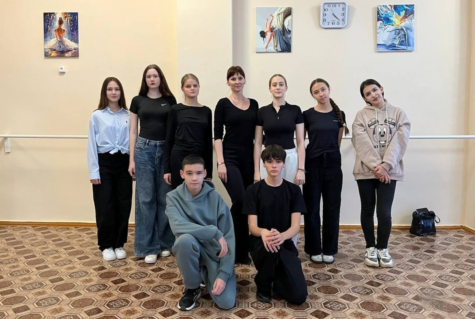 Мастер-класс по бальным танцам для школьников в Белебеевском районе