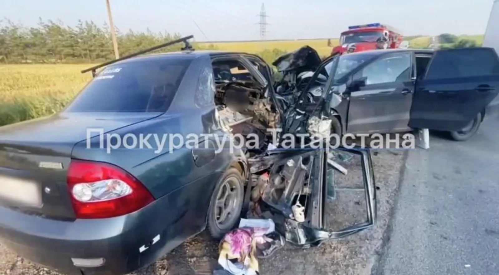 Семья из Башкирии разбилась в ДТП в Татарстане