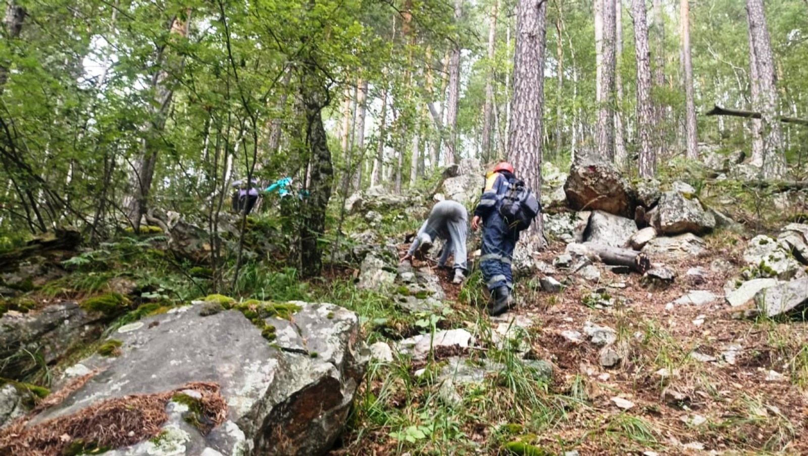 В горах Башкирии заблудилась группа туристов