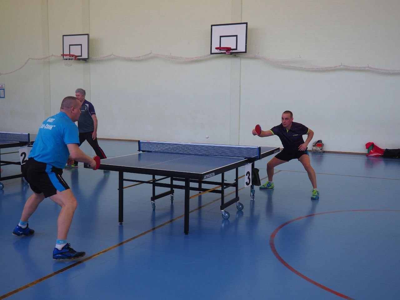 Настольный теннис объединяет